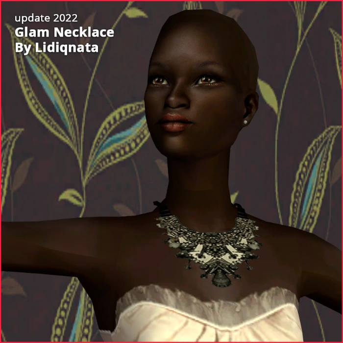 Glam necklace 3 accessory tf-ef glam necklace 3 by lidiqnata for sims 2