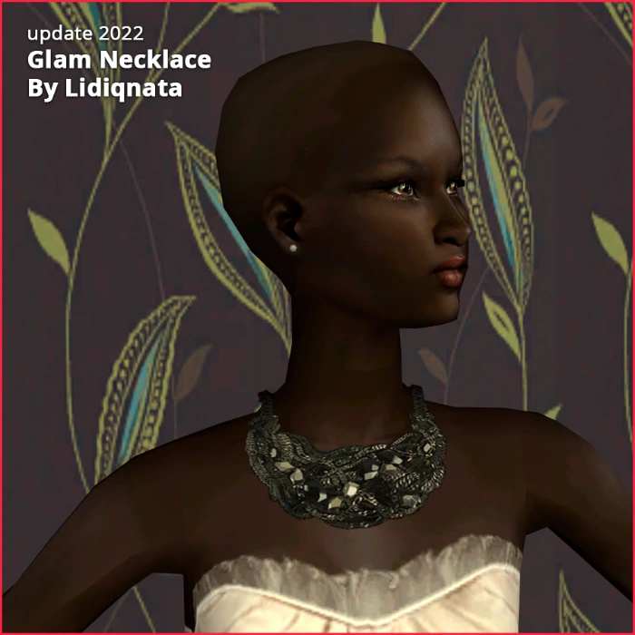 Glam necklace 5 accessory tf-ef glam necklace 5 by lidiqnata for sims 2