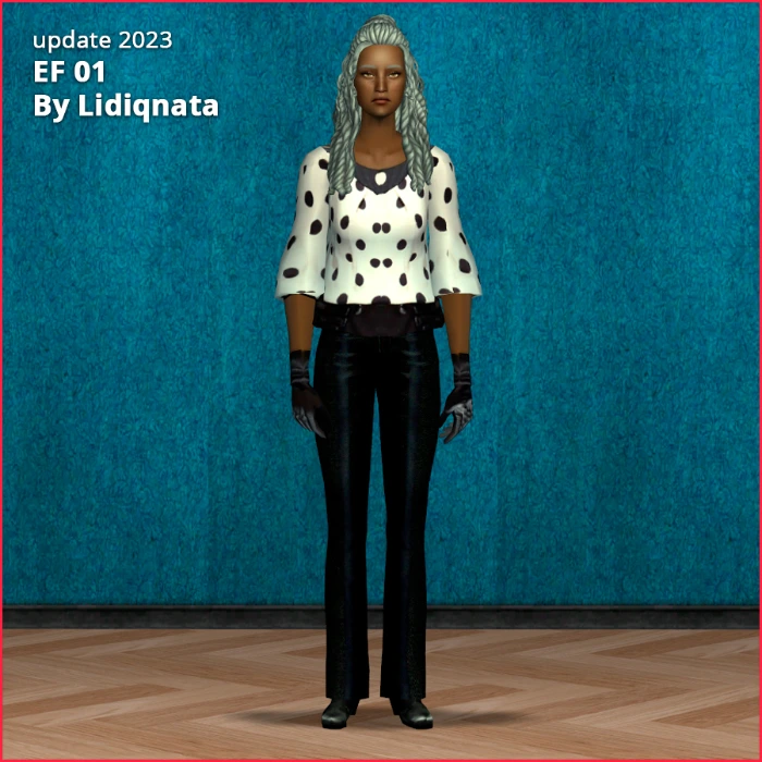 aas elder female clothing by lidiqnata for sims 2