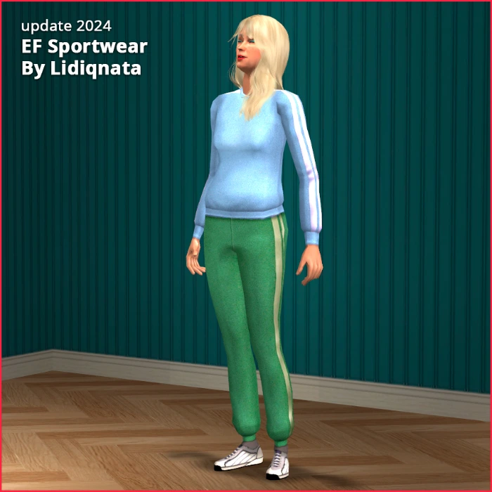 sport elder female by lidiqnata for sims 2
