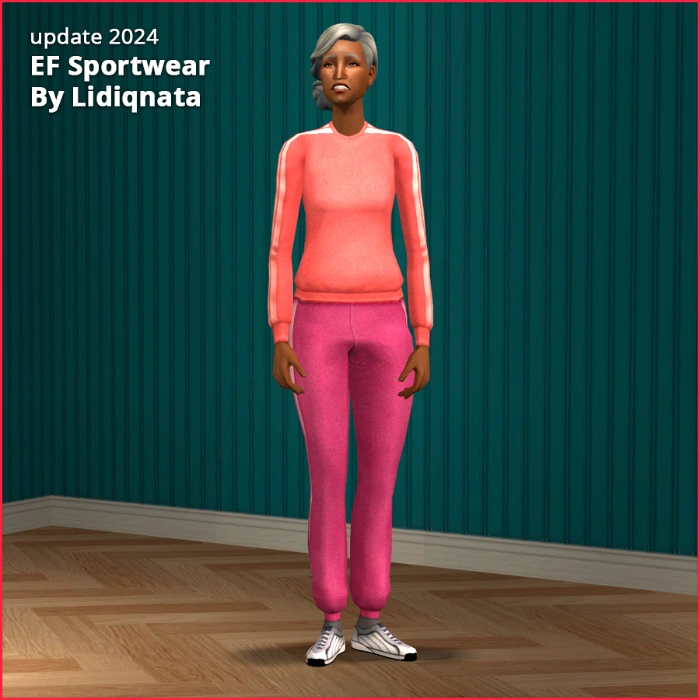 sport elder female by lidiqnata for sims 2