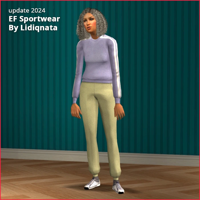 sport elder female by lidiqnata for sims 2