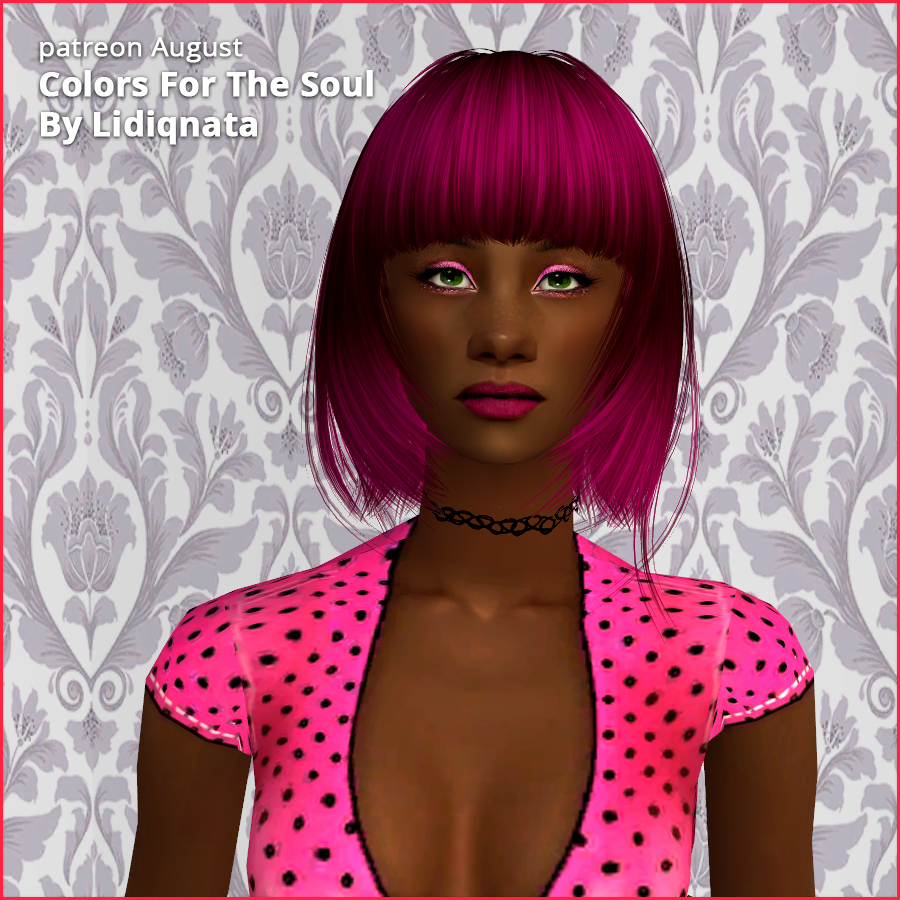 coolsims 45 hair retexture patreon by lidiqnata for sims 2