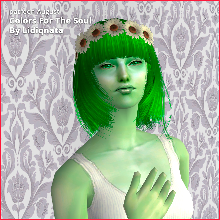 coolsims 45 hair retexture patreon by lidiqnata for sims 2