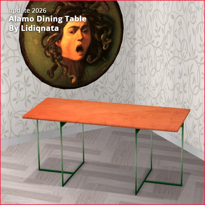 alamo mesh table by lidiqnata for sims 2