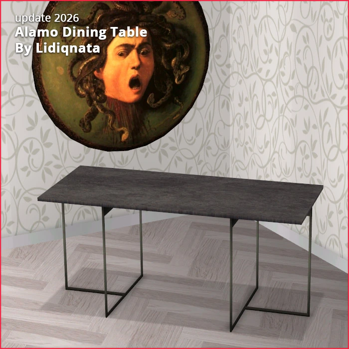 alamo mesh table by lidiqnata for sims 2