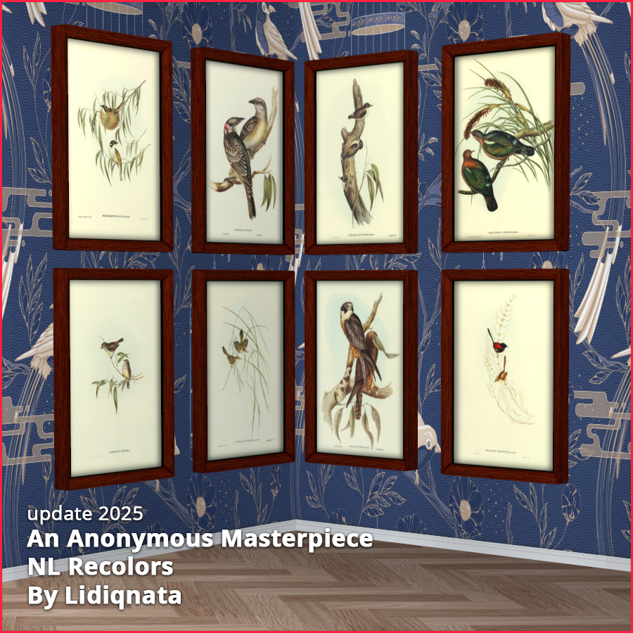 a anonymous masterpiece nightlife painting recolor by Lidiqnata for the sims 2