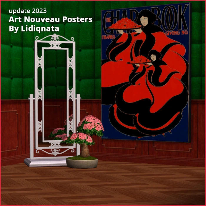 art nouveau poster 7 y Lidiqnata for the sims 2