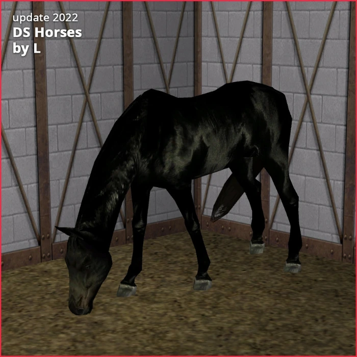 black horse recolor by lidiqnata for sims 2