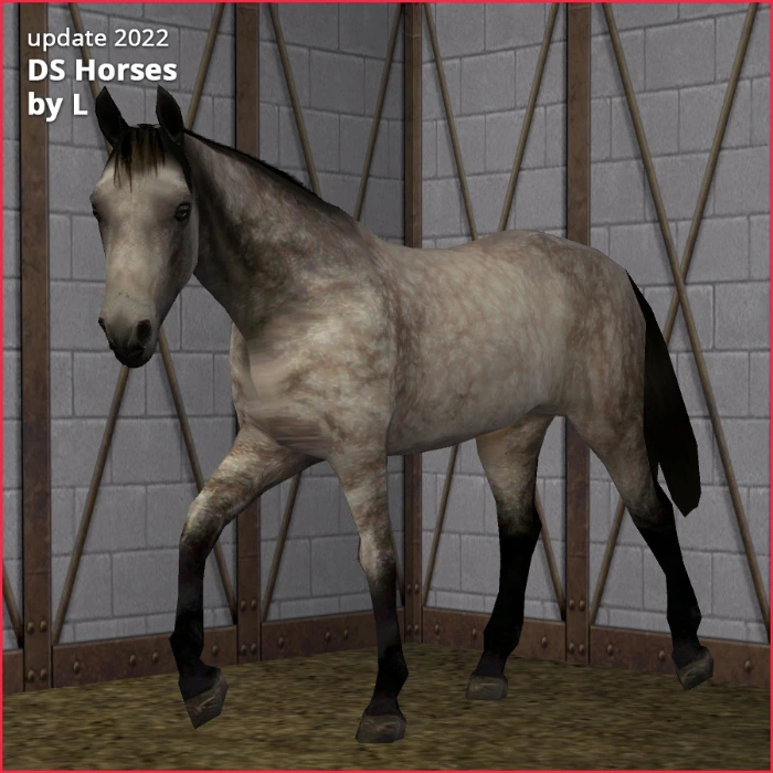 buckslin horse recolor by lidiqnata for sims 2