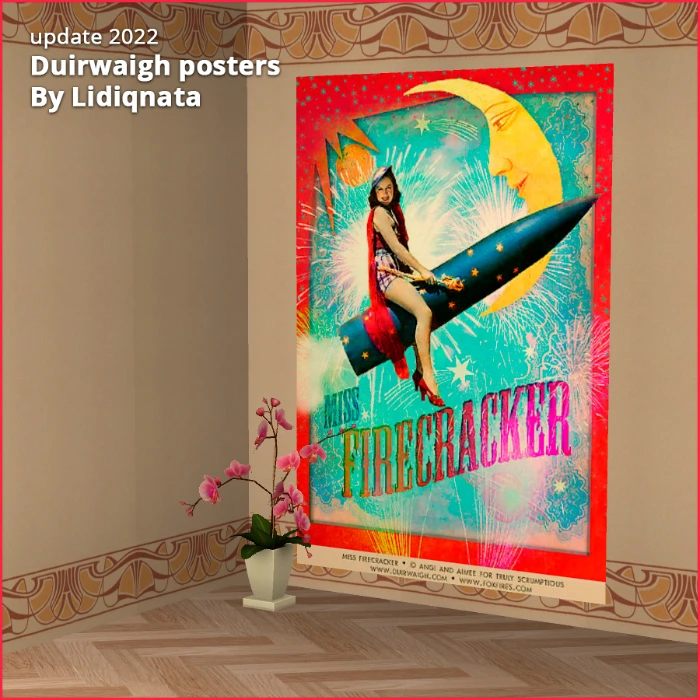 duirwaigh poster 5 y Lidiqnata for the sims 2