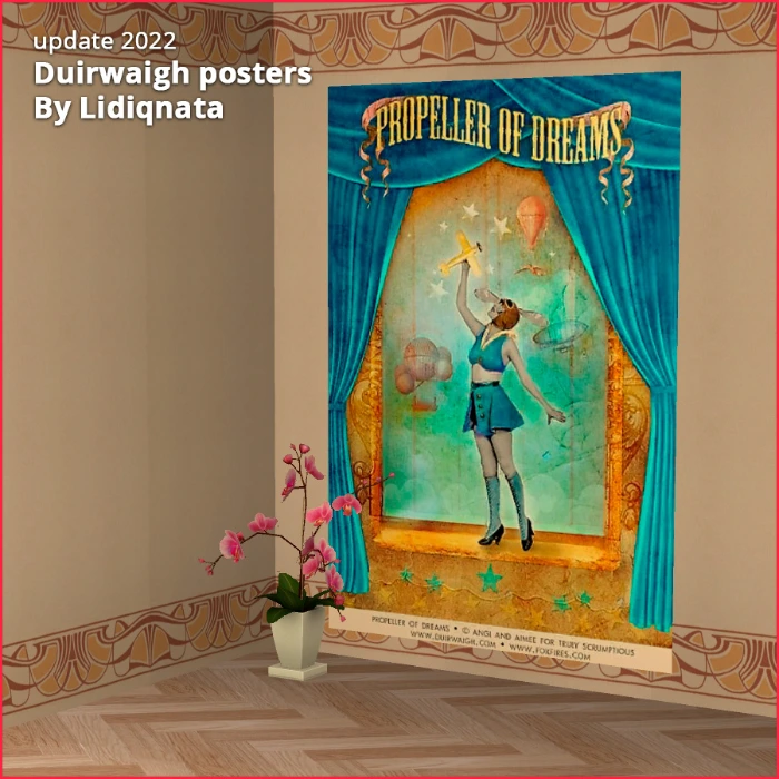 duirwaigh poster 8 y Lidiqnata for the sims 2