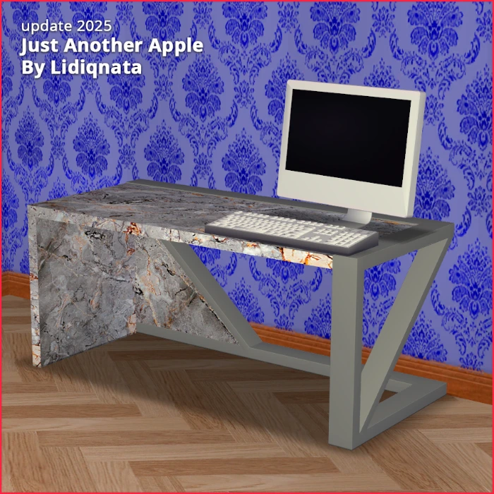 just another apple pc laptop by Lidiqnata for the sims 2