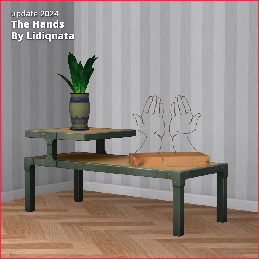 the hands sculpture by Lidiqnata for the sims 2