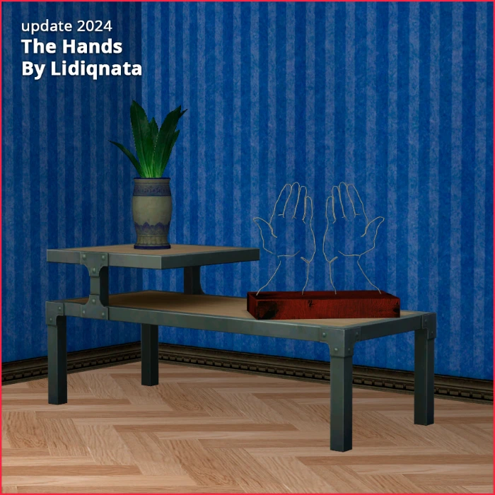 the hands sculpture by Lidiqnata for the sims 2