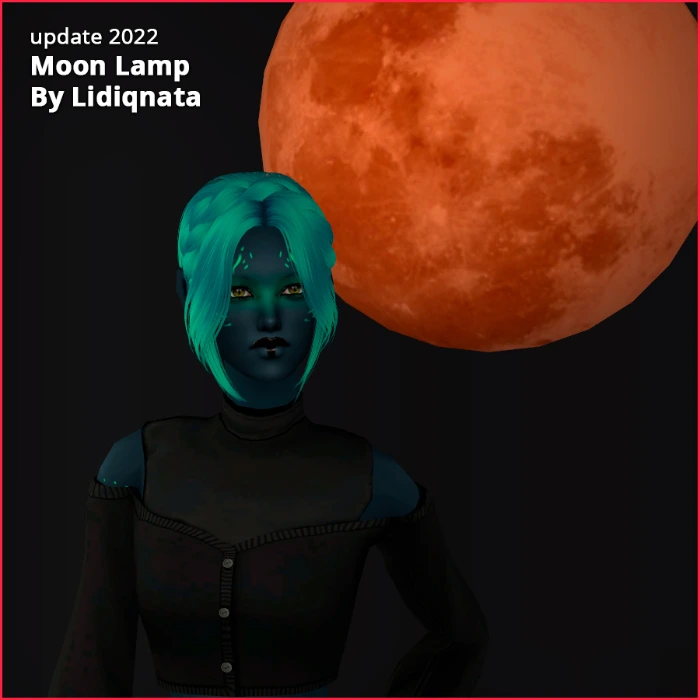 object moon lampy Lidiqnata for the sims 2