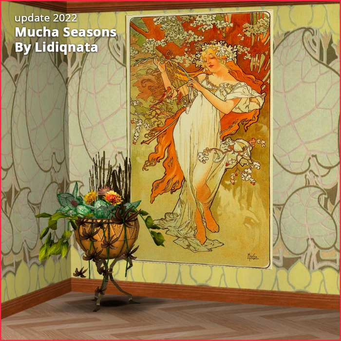 seasons postery Lidiqnata for the sims 2