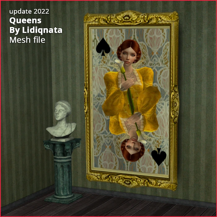 queens paintingsy Lidiqnata for the sims 2