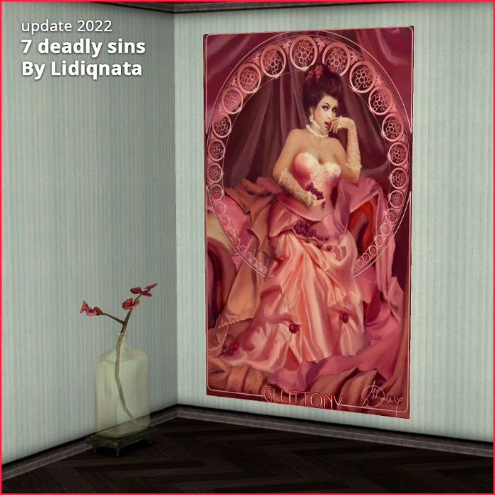 7 deadly sins gluttony poster y Lidiqnata for the sims 2