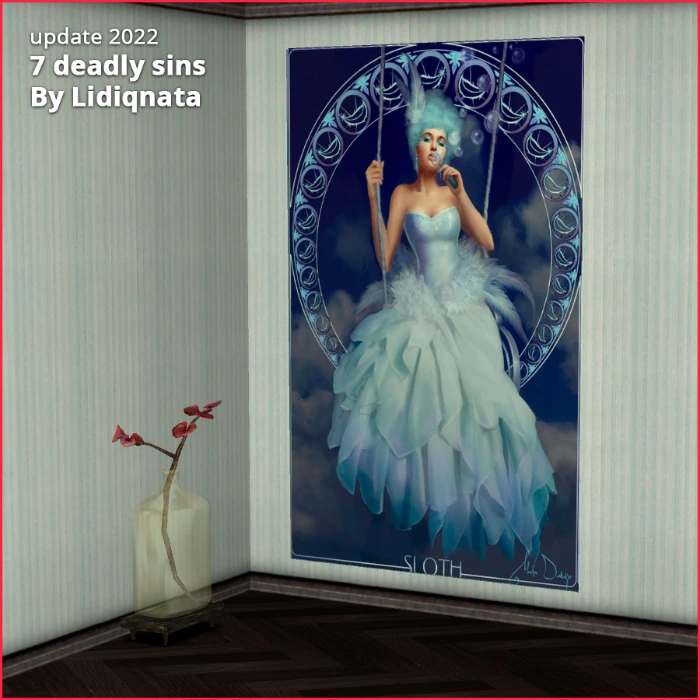 7 deadly sins sloth poster y Lidiqnata for the sims 2