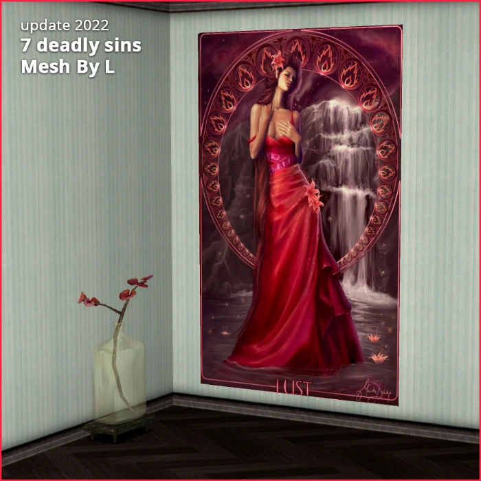 7 deadly sins lust postery Lidiqnata for the sims 2