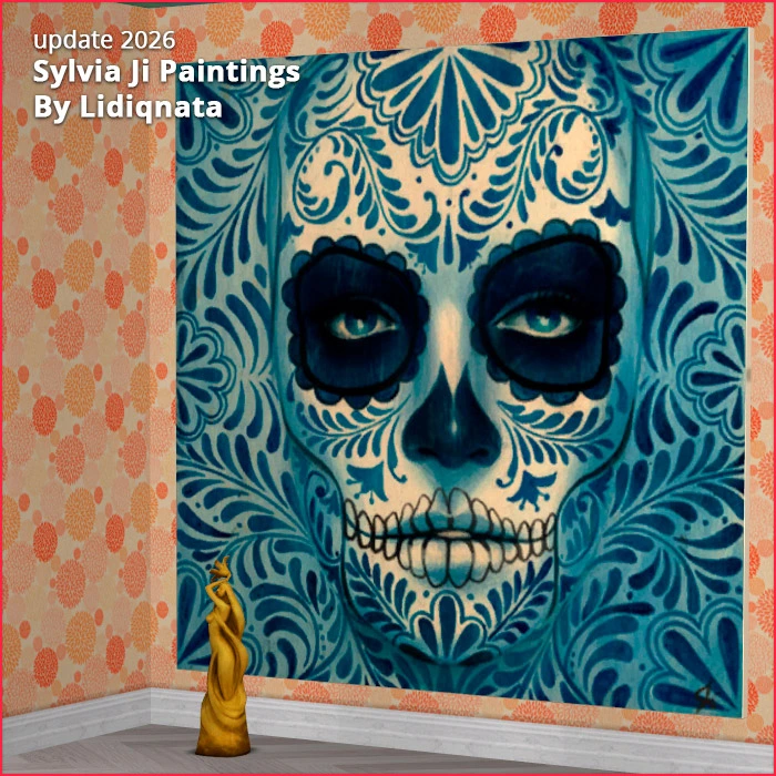 Sylvia Ji posters by lidiqnata for sims 2