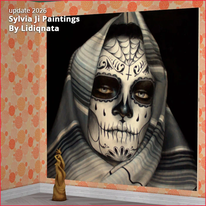 Sylvia Ji posters by lidiqnata for sims 2