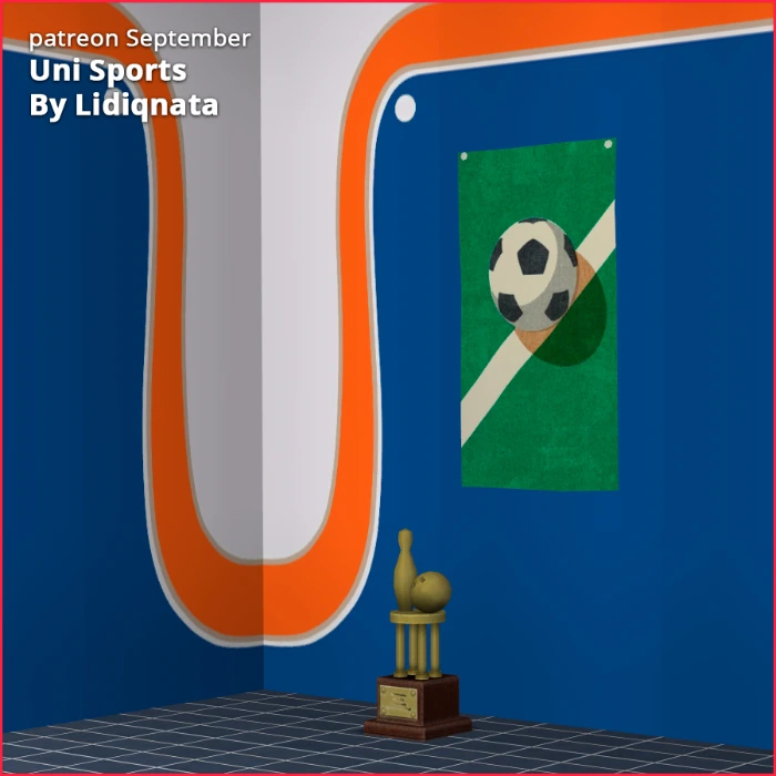 uni sport poster 2 by Lidiqnata for the sims 2