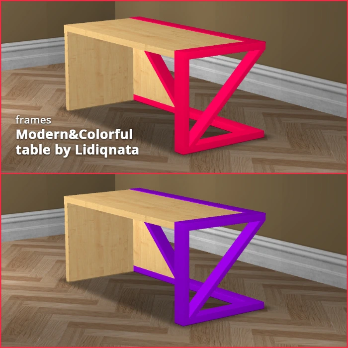 table mesh frames 01 by lidiqnata for sims 2