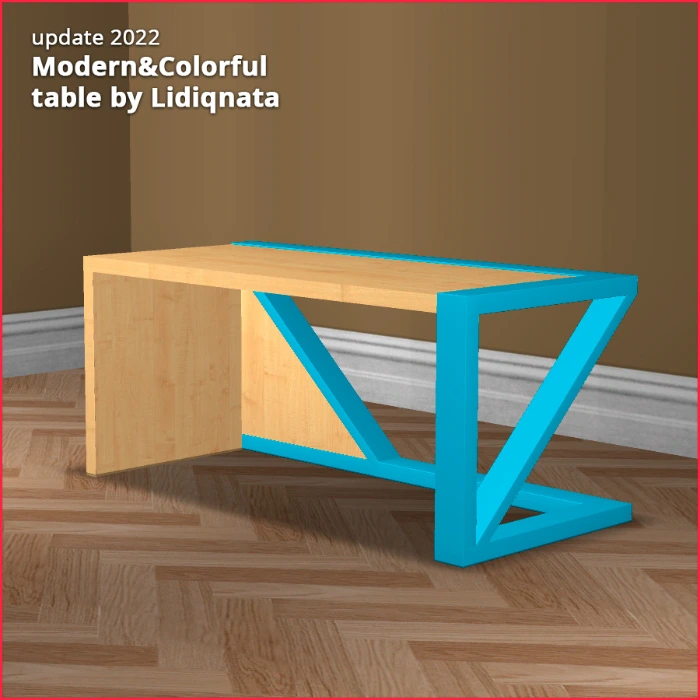 table mesh by lidiqnata for sims 2
