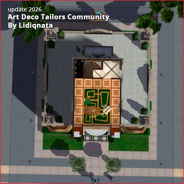 Commercial Lot - Art Deco Fashion community lot art deco tailors by lidiqnata
