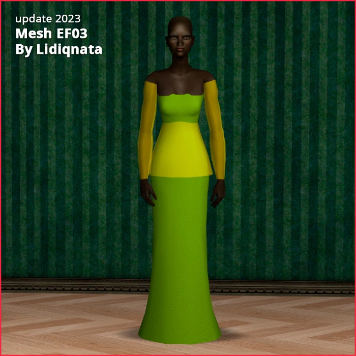 elder female mesh 03 by lidiqnata for sims 2