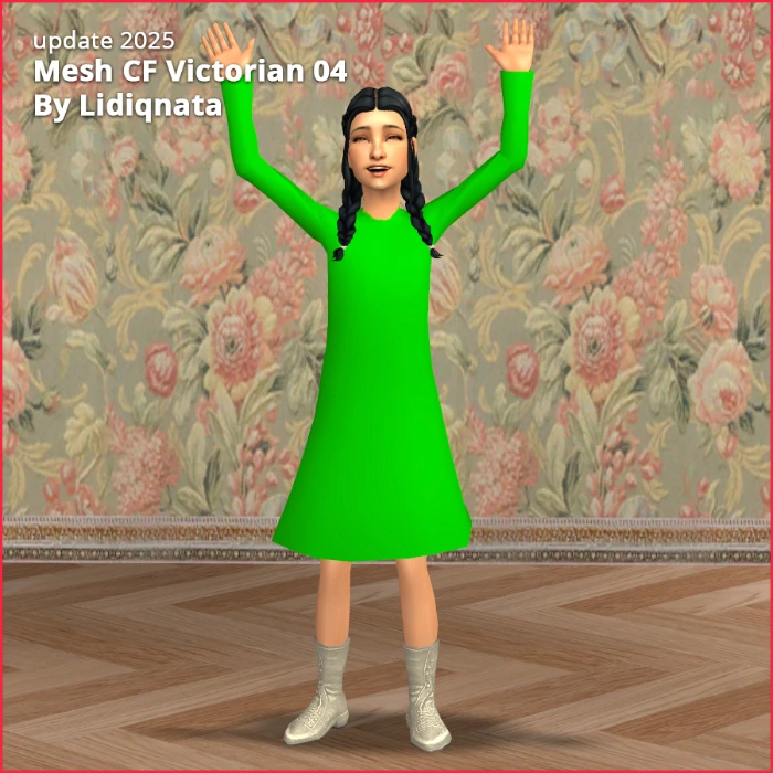 cf mesh victorian 04 by lidiqnata for sims 2