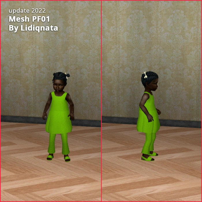 pf mesh 01 toddler by lidiqnata for sims 2
