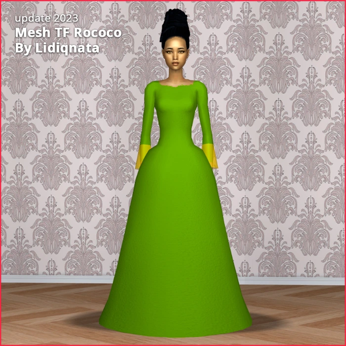 tf mesh rococo by lidiqnata for sims 2