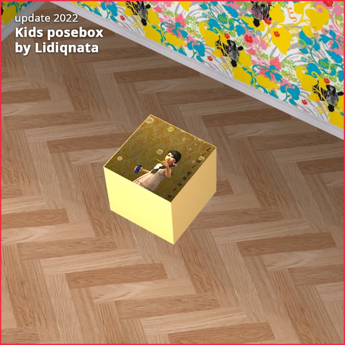 kids posebox box by lidiqnata for sims 2