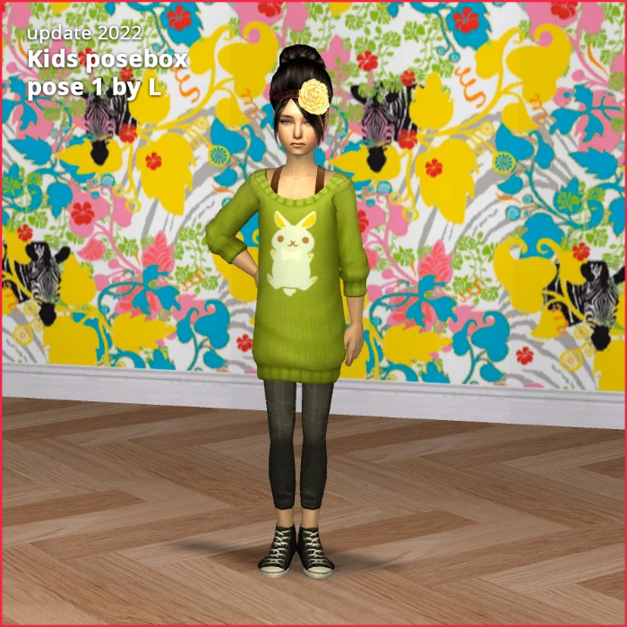 kids posebox by lidiqnata for sims 2