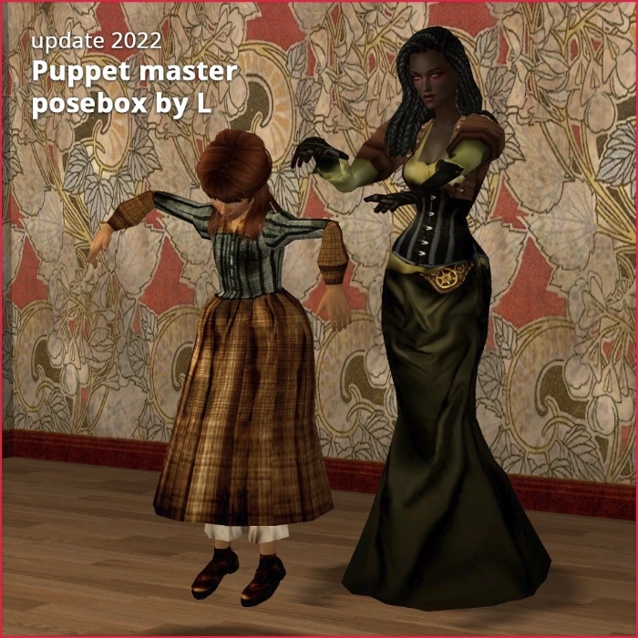 puppet master posebox by lidiqnata for sims 2