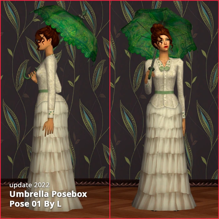 umbrella posebox by lidiqnata for sims 2