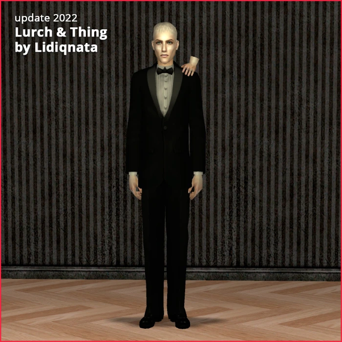 lurch and thing sim from addams family 3 by lidiqnata for sims 1