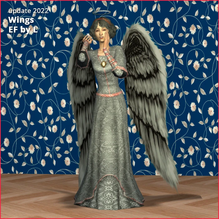 Angels themed wings ef by Lidiqnata am Stuff for the Sims 2