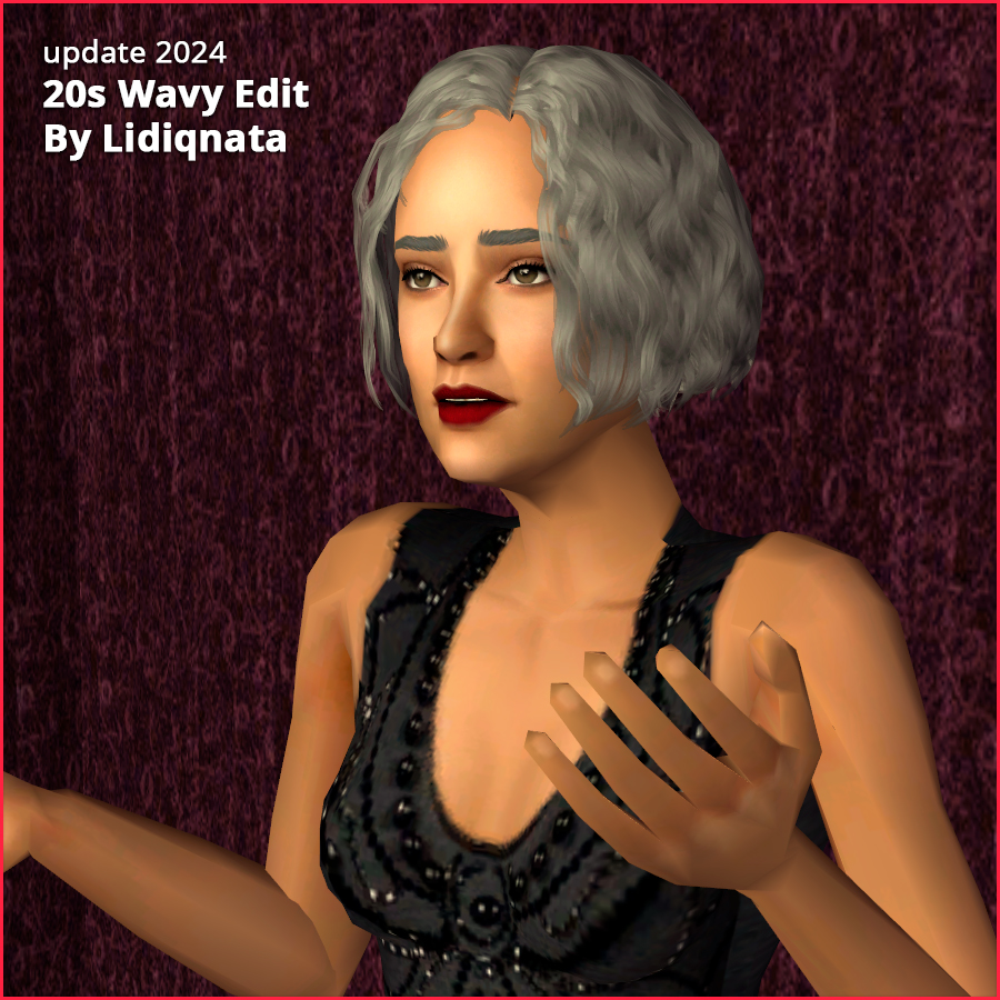 jazz wavy nouk hair by lidiqnata for sims 2