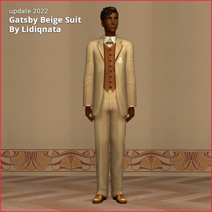 The great gatsby am costume by lidiqnata sims 2