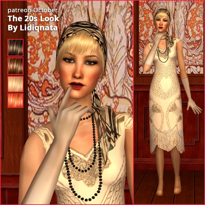 jazz patreon set by lidiqnata for sims 2