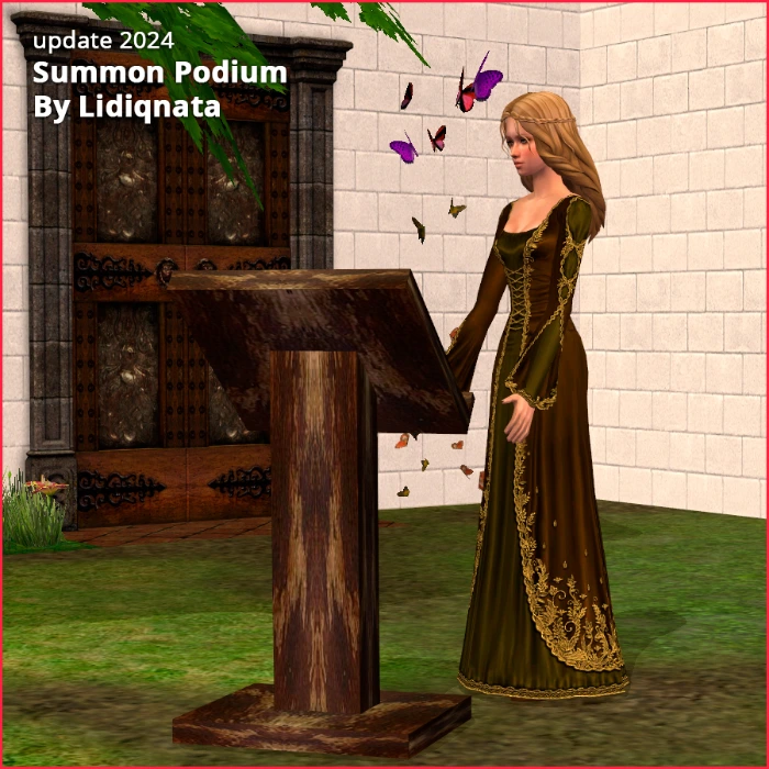 summon podium by lidiqnata for sims 2