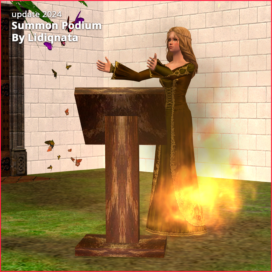 summon podium by lidiqnata for sims 2