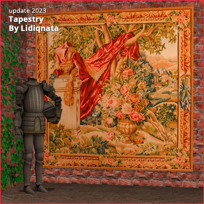 tapestry painting by lidiqnata for sims 2