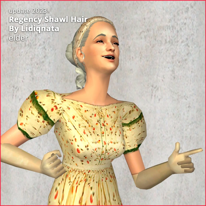regency shawl hair set ef by lidiqnata for sims 2