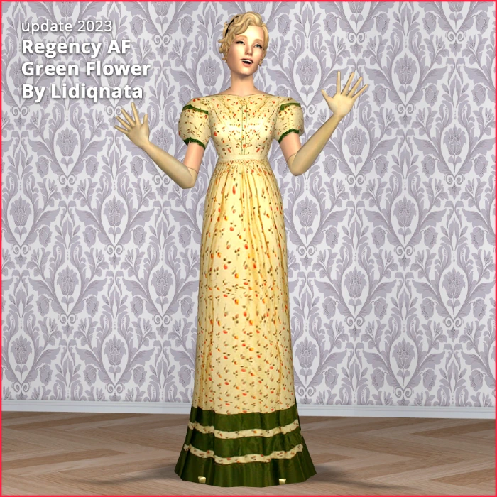 regency af green flower