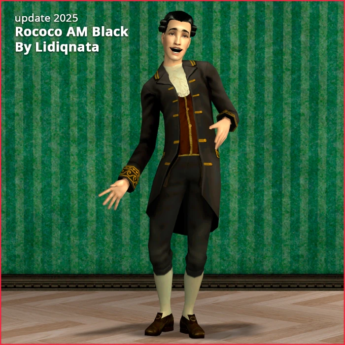 rococo men by lidiqnata for sims 2